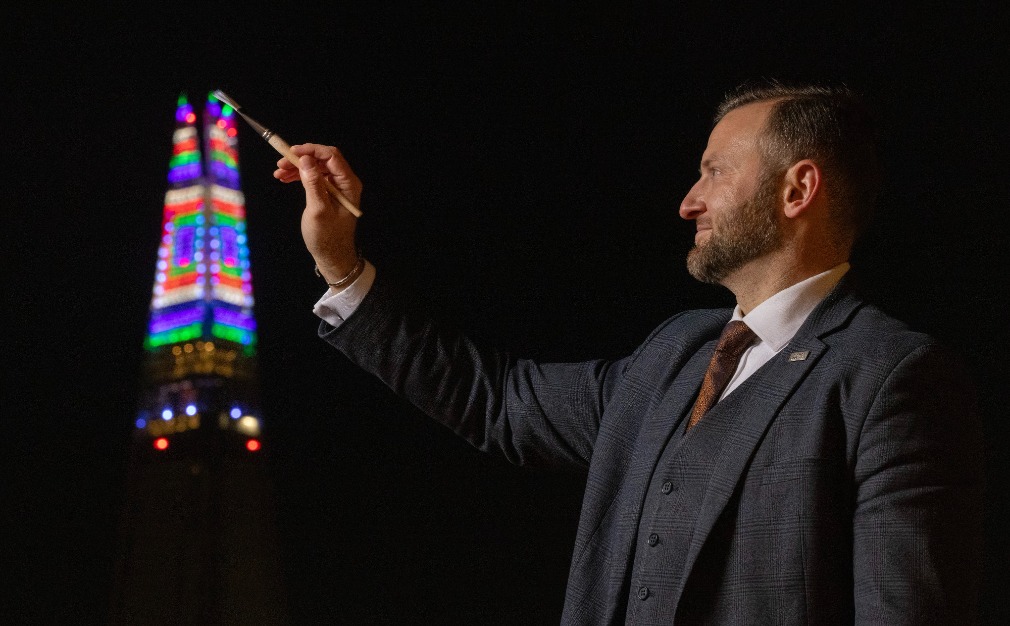 Clarion Helps The Shard's Hidden Artists Light Up London | Clarion