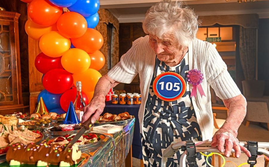 Cutting Shapes & Aldi Cuthbert Cake: Clarion Gets The Media &lsquo;Raving&rsquo; About Hilda&rsquo;s 105th