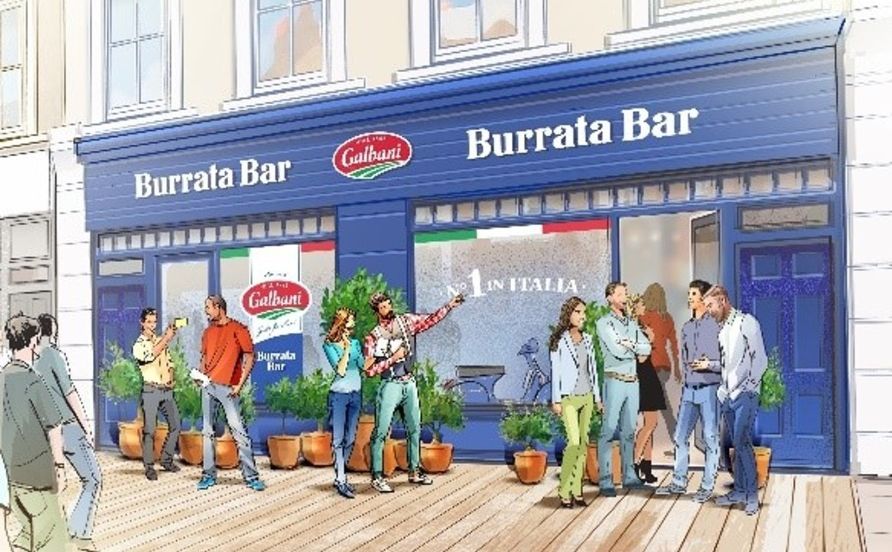 TikTok, Tastebuds & Tonnes of Cheese: The Galbani Burrata Bar Pops Up in Shoreditch