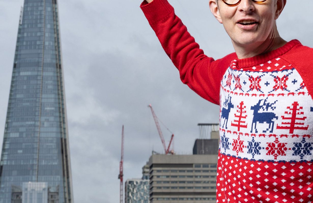 Gareth Malone at the Shard